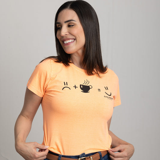 Camiseta Feminina Laranja =)