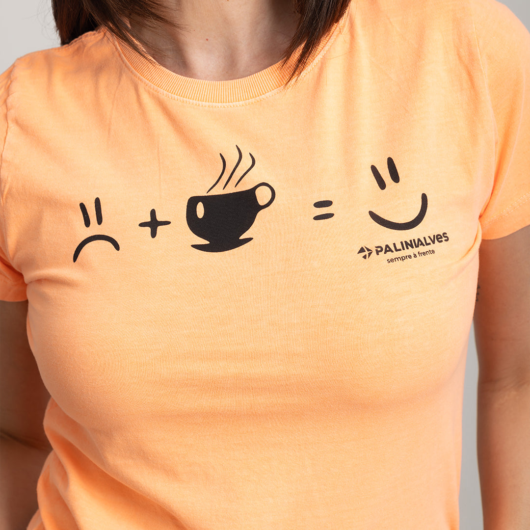 Camiseta Feminina Laranja =)