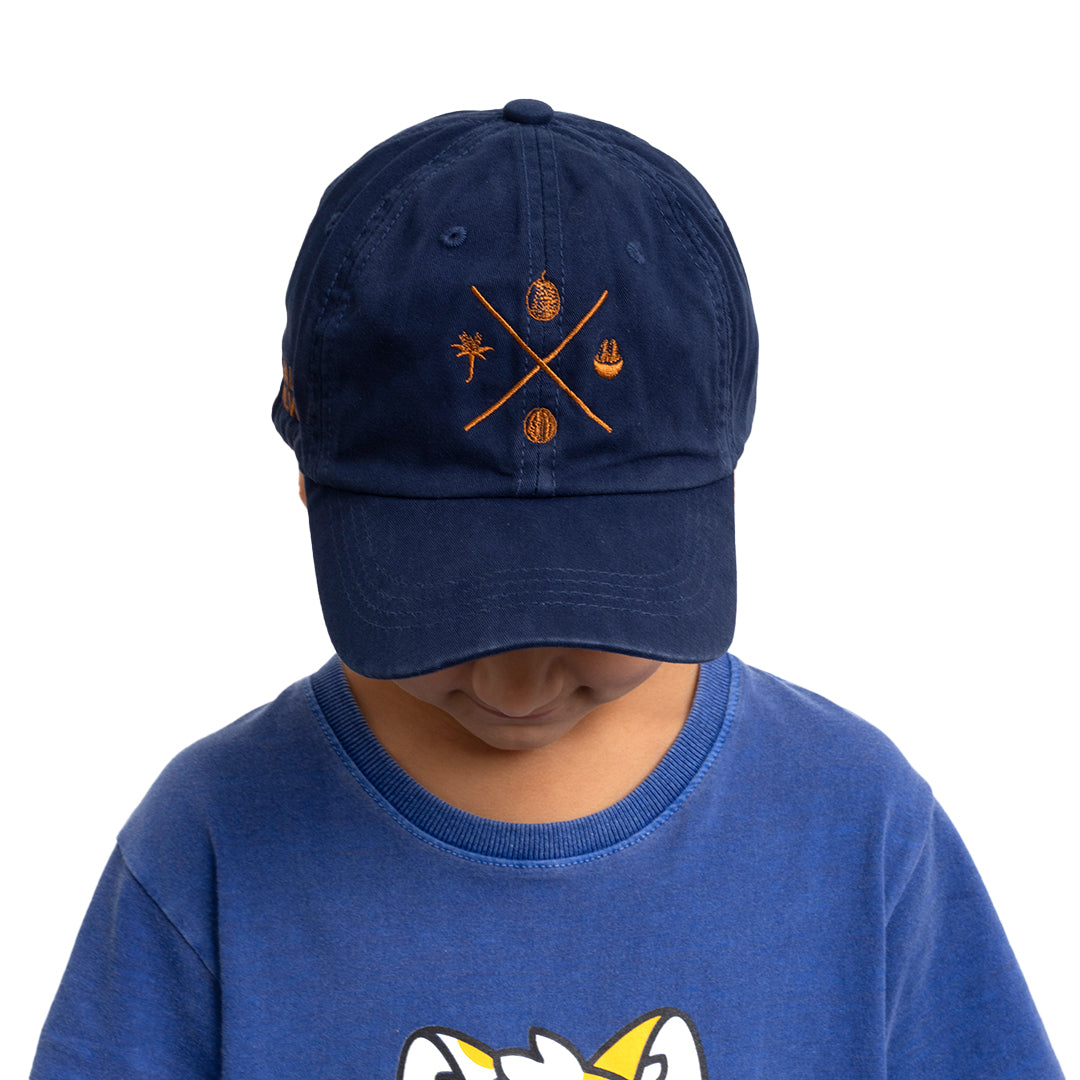 Boné Infantil Azul Etapas Café
