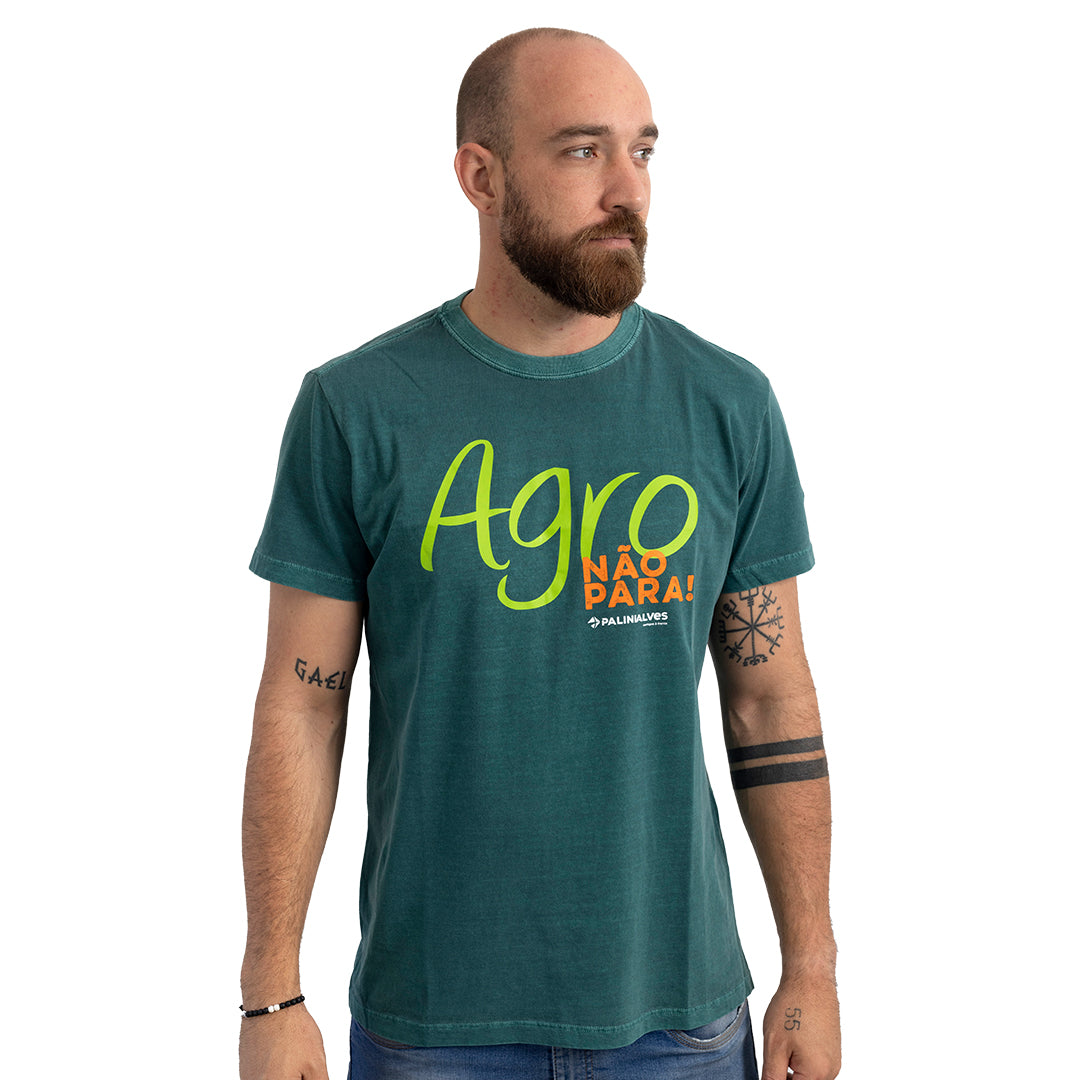 Camiseta Verde Agro