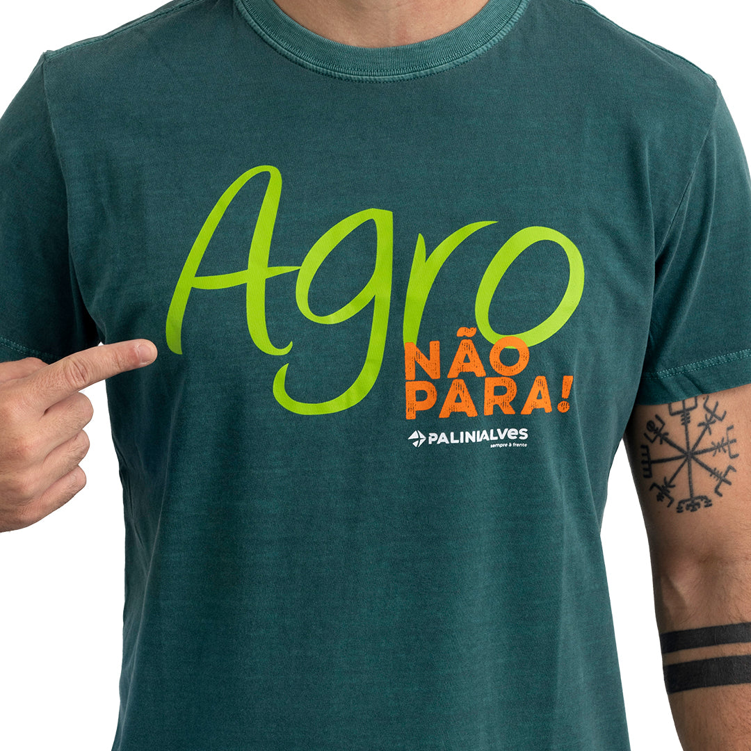 Camiseta Verde Agro