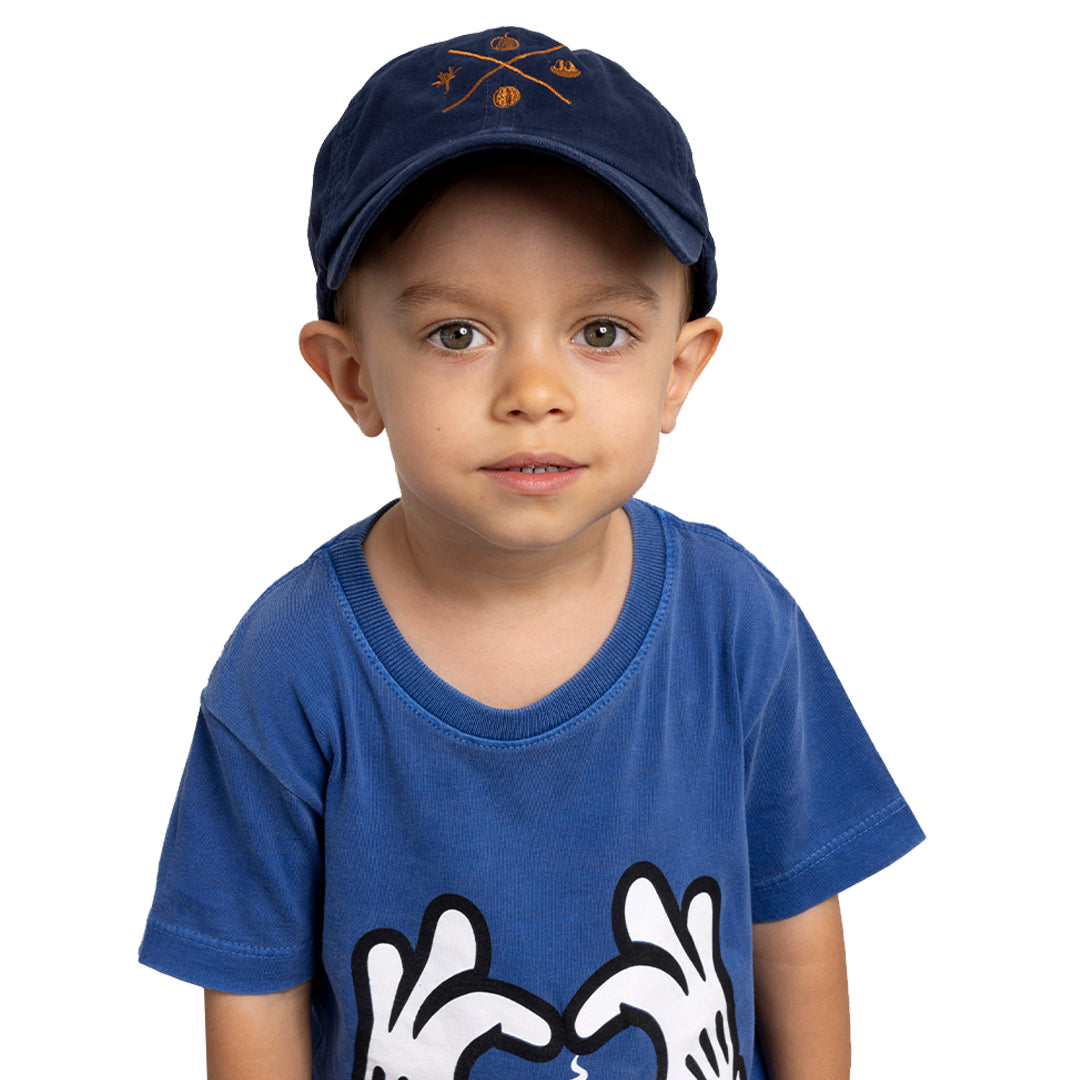 Boné Infantil Azul Etapas Café
