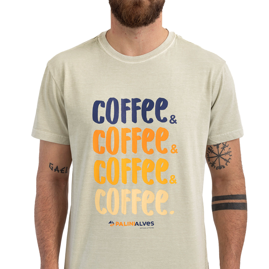 Camiseta Bege Coffee