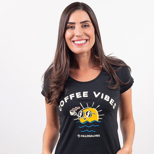 Camiseta Feminina Coffee Vibes