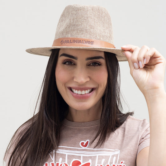 Chapéu de Fibra de Bambu