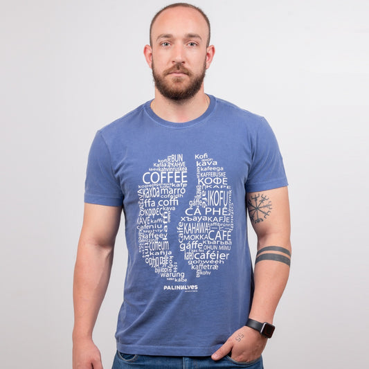 Camiseta Masculina Coffee Mundo