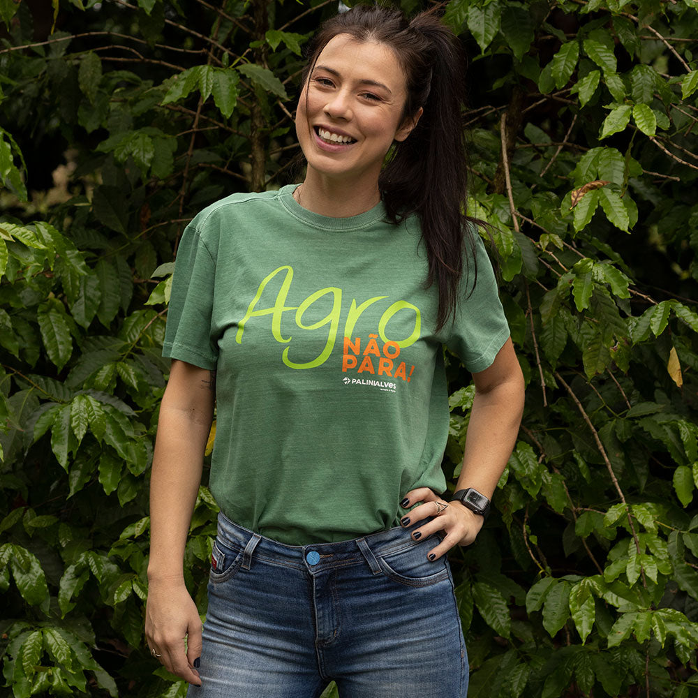 Camiseta Verde Agro