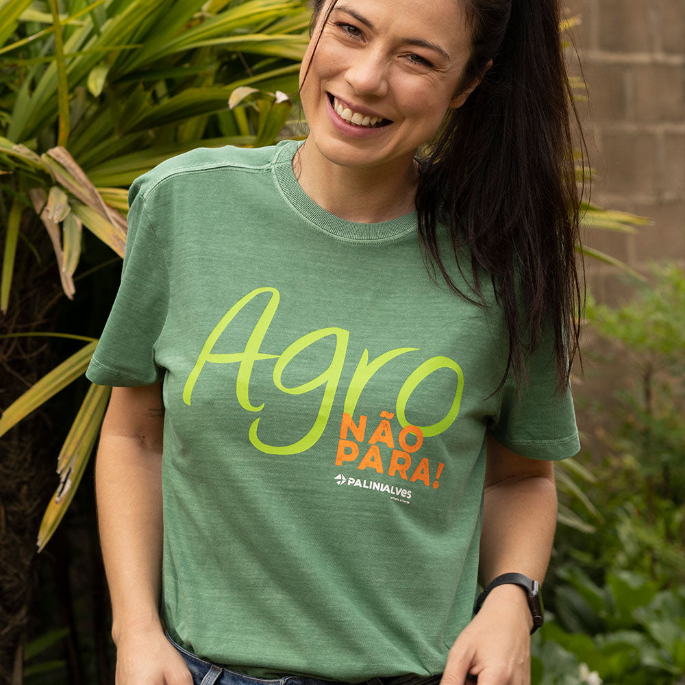 Camiseta Verde Agro