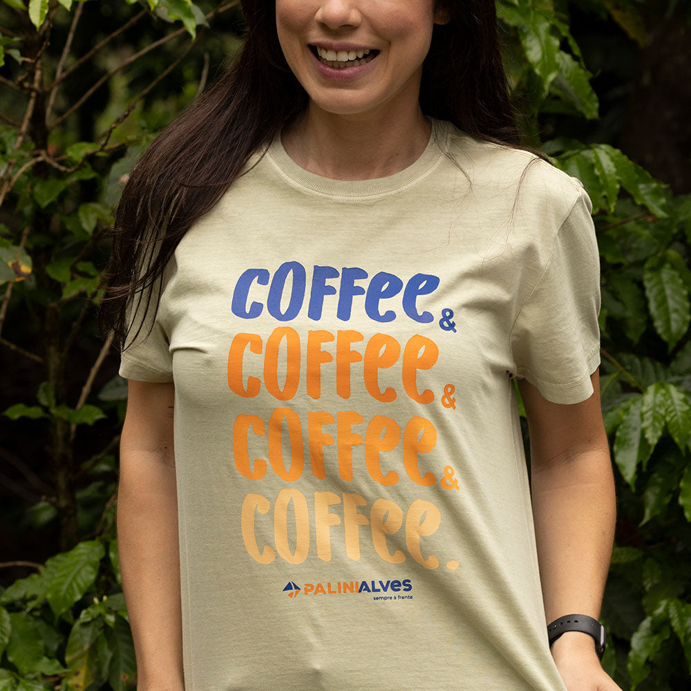 Camiseta Bege Coffee