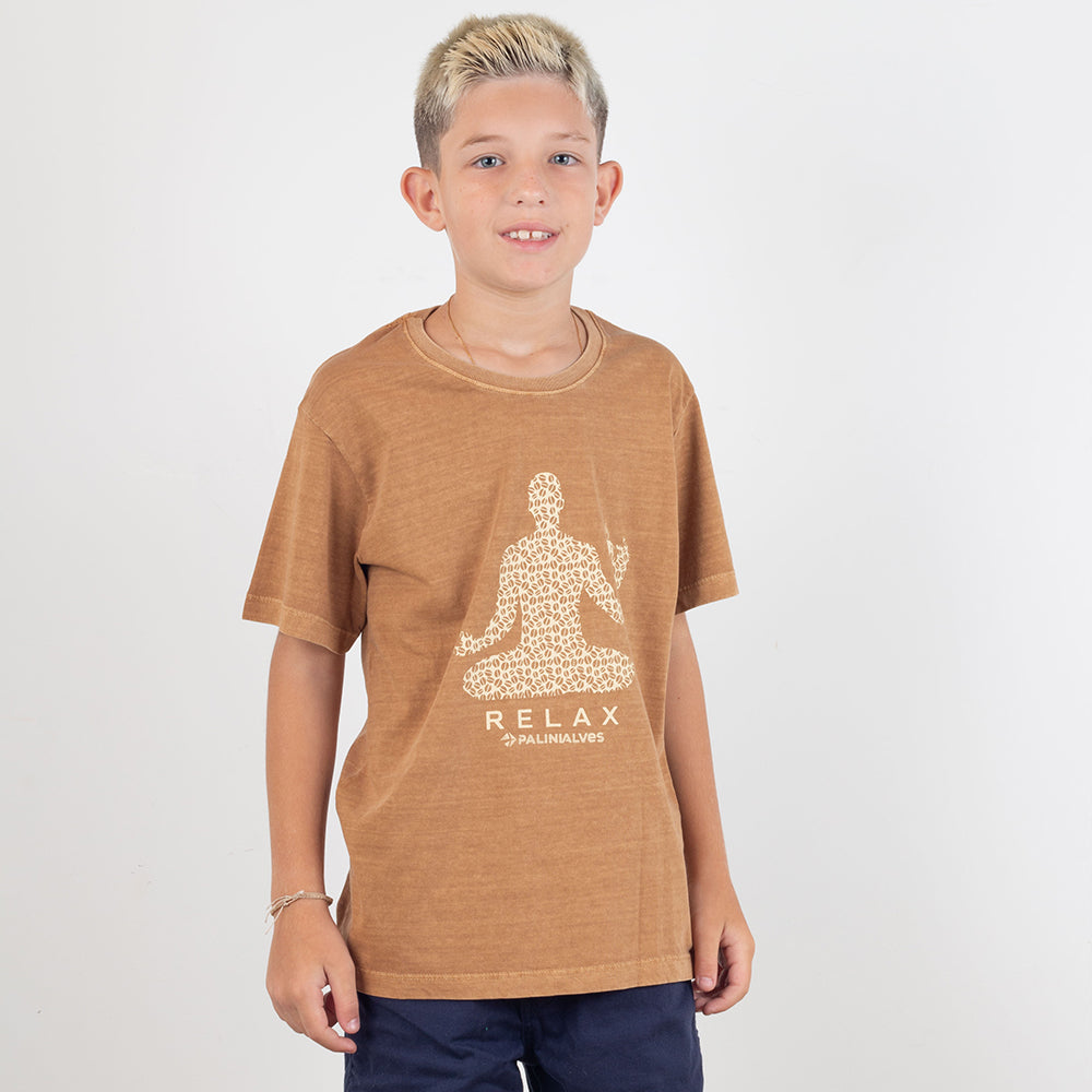 Camiseta Infantil Terra Relax