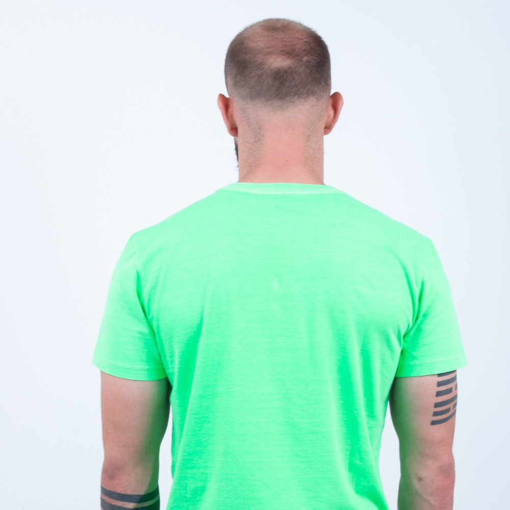 Camiseta Masculina Verde Neon Ca.fé