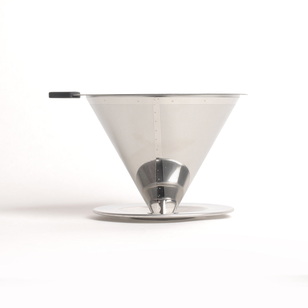 Pour Over Aço Inox Bialetti + GRÁTIS Miniatura Secador Estático